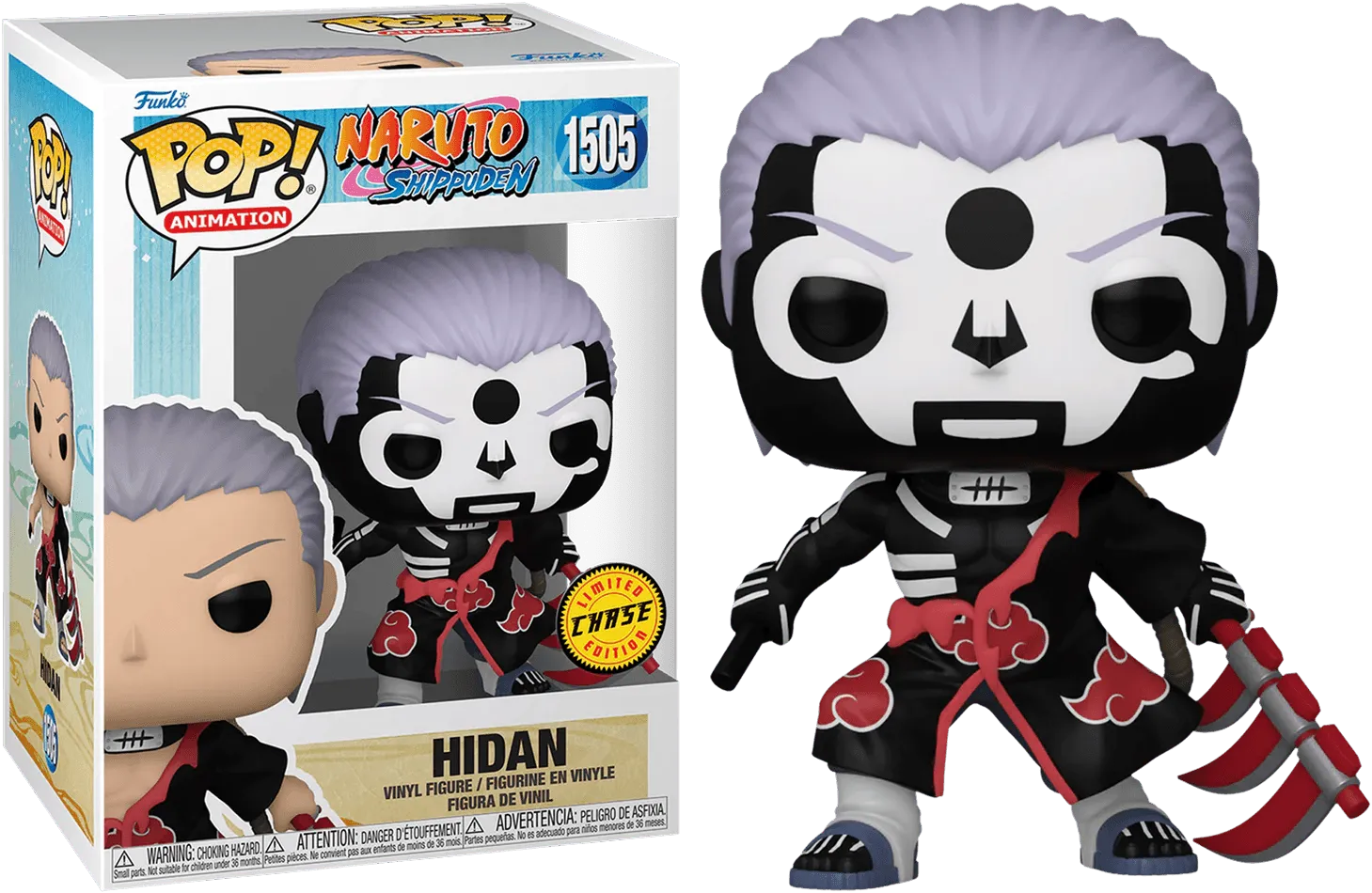 FUN75529CBUNDLE Naruto: Shippuden - Hidan Pop! Vinyl - Chase Bundle - Funko - Titan Pop Culture