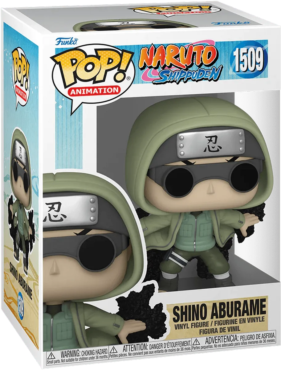 FUN75530 Naruto: Shippuden - Shino Aburame Pop! Vinyl - Funko - Titan Pop Culture