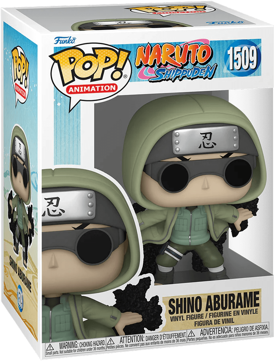 FUN75530 Naruto: Shippuden - Shino Aburame Pop! Vinyl - Funko - Titan Pop Culture