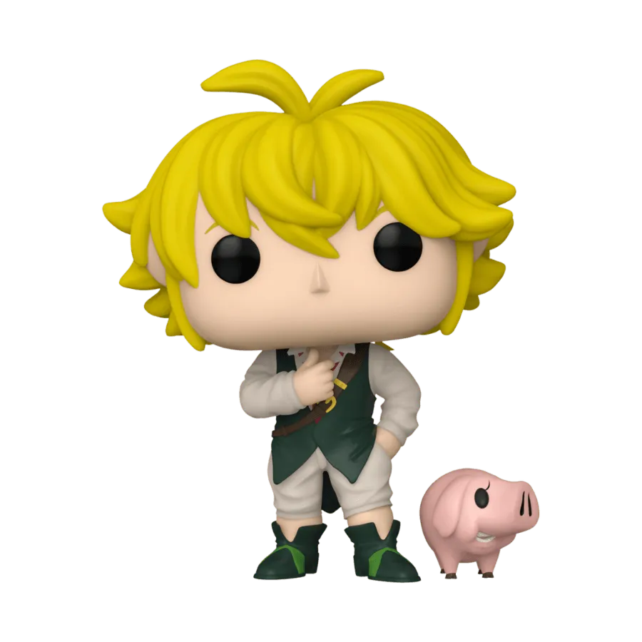 FUN75541 Seven Deadly Sins - Meliodas (with Hawk) Pop! Vinyl - Funko - Titan Pop Culture