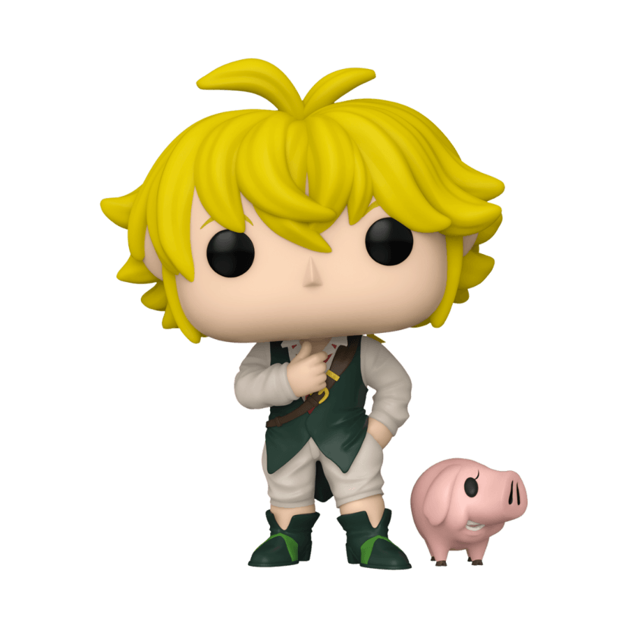 FUN75541 Seven Deadly Sins - Meliodas (with Hawk) Pop! Vinyl - Funko - Titan Pop Culture