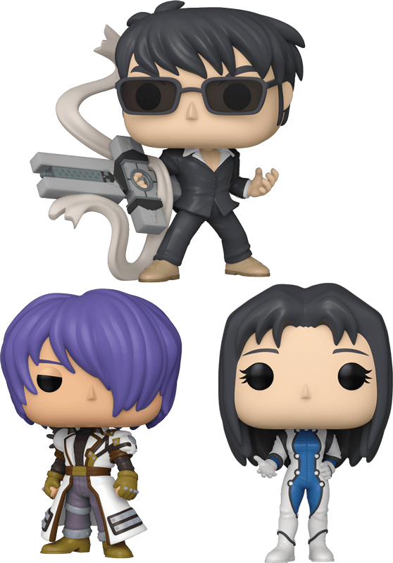 FUN75550 + FUN75549 + FUN75551 Trigun - Gunslingers Pop! Vinyl Bundle (Set of 3) - Funko - Titan Pop Culture