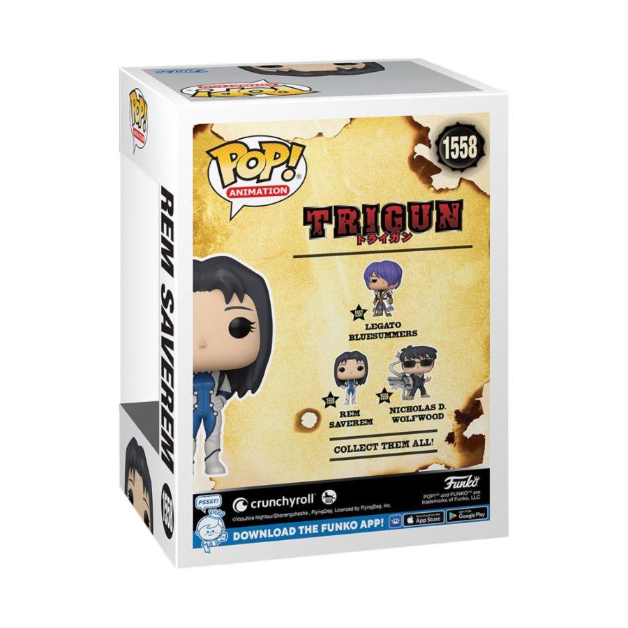 FUN75551 Trigun - Rem Saverem Pop! Vinyl - Funko - Titan Pop Culture