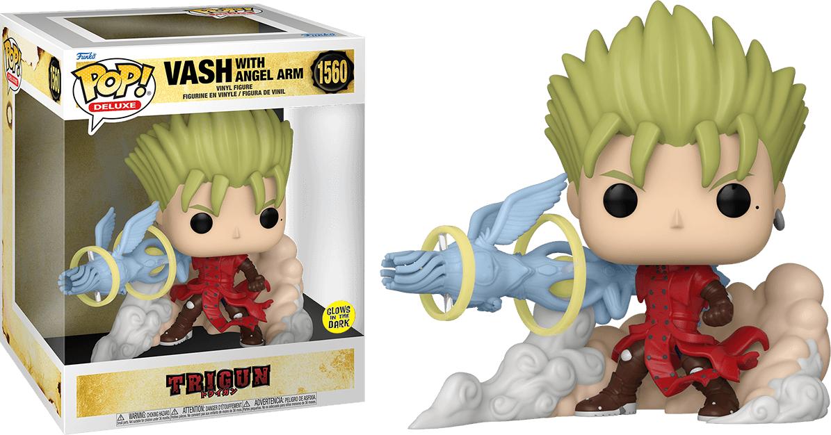 FUN75552 Trigun - Vash with Angel Arm Pop! Deluxe - Funko - Titan Pop Culture