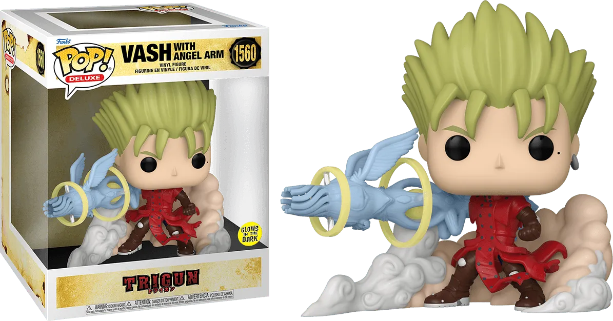 FUN75552 Trigun - Vash with Angel Arm Pop! Deluxe - Funko - Titan Pop Culture