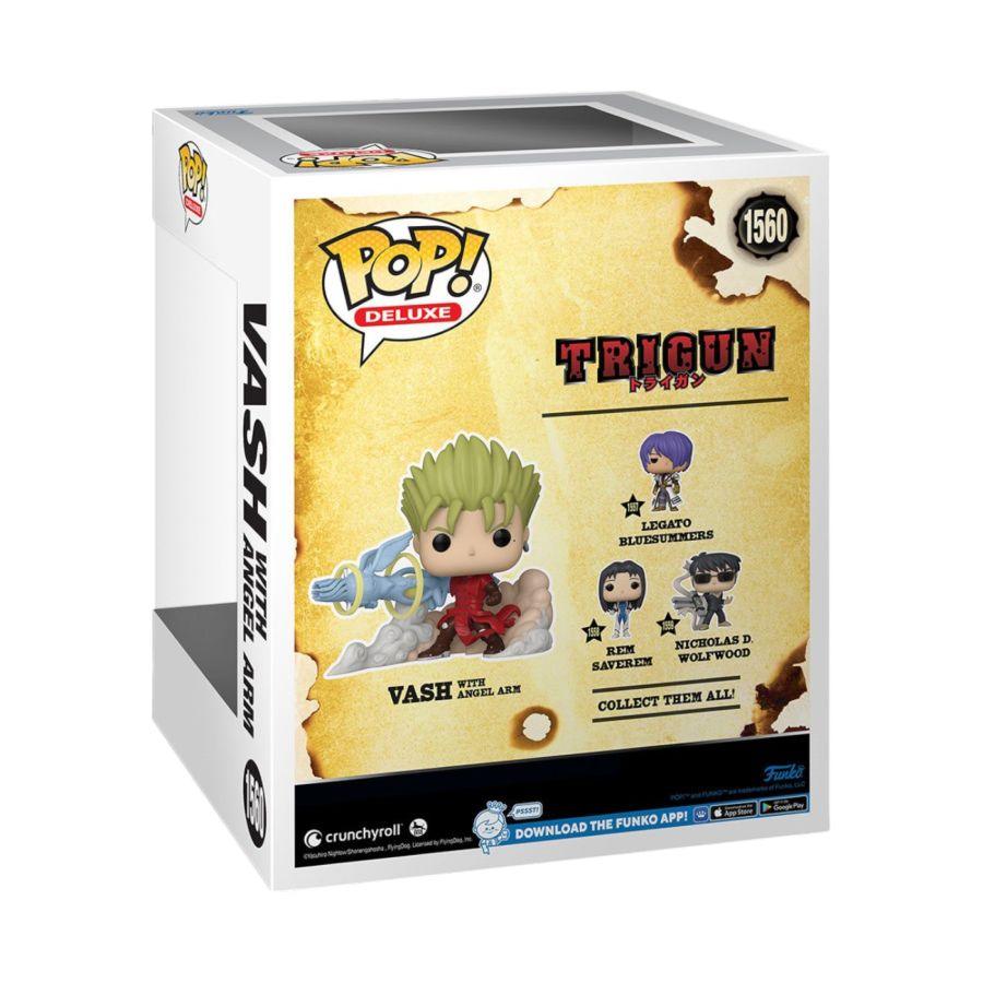 FUN75552 Trigun - Vash with Angel Arm Pop! Deluxe - Funko - Titan Pop Culture