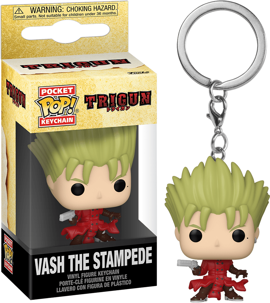 FUN75553 Trigun - Vash Pop! Keychain - Funko - Titan Pop Culture