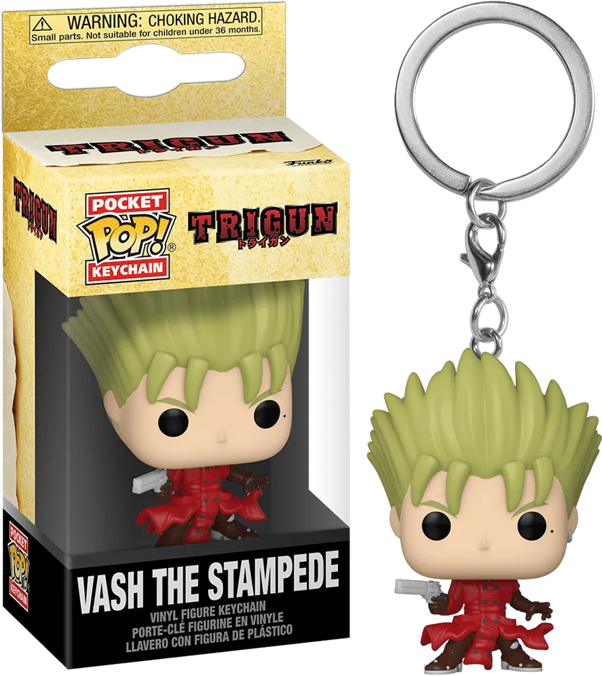 FUN75553 Trigun - Vash Pop! Keychain - Funko - Titan Pop Culture