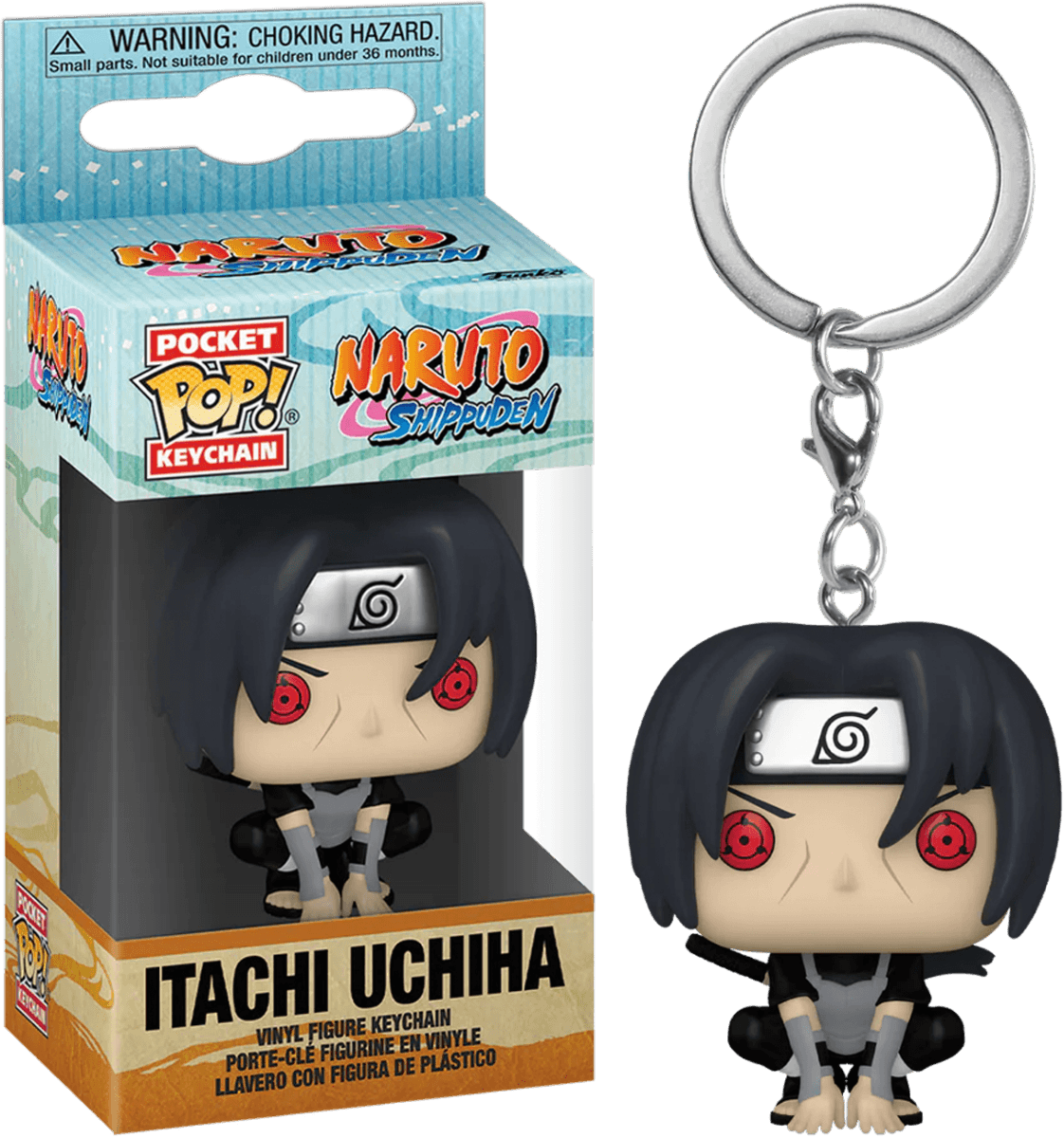 FUN75554 Naruto: Shippuden - Itachi Uchiha Pocket Pop! Keychain - Funko TBA - Titan Pop Culture