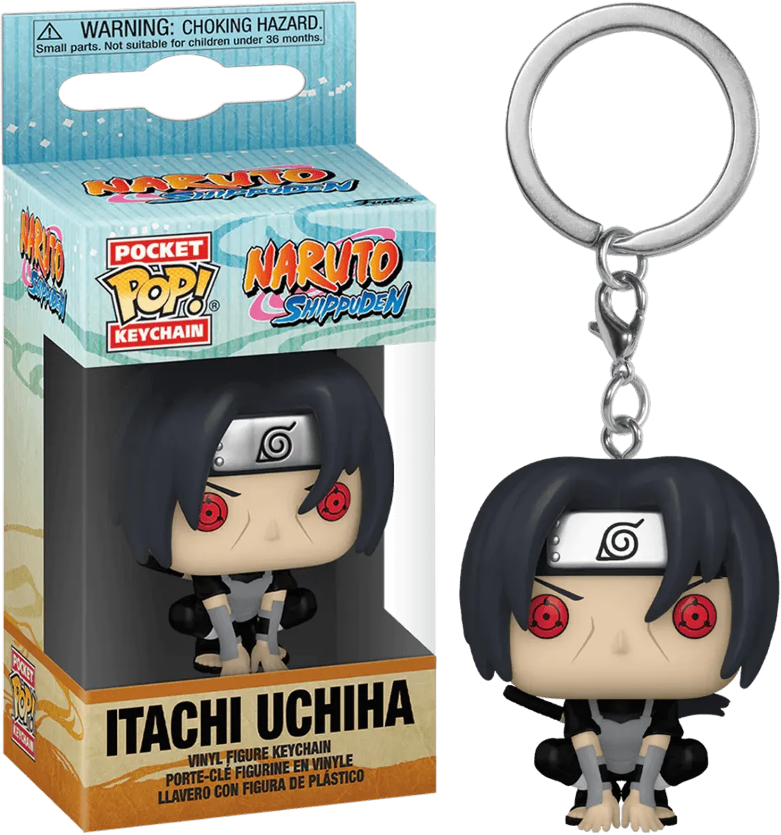 FUN75554 Naruto: Shippuden - Itachi Uchiha Pocket Pop! Keychain - Funko TBA - Titan Pop Culture