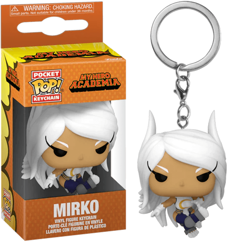 FUN75562 My Hero Academia - Mirko Pop! Keychain - Funko - Titan Pop Culture