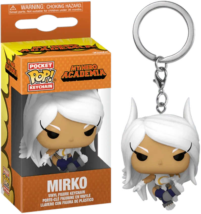 FUN75562 My Hero Academia - Mirko Pop! Keychain - Funko - Titan Pop Culture