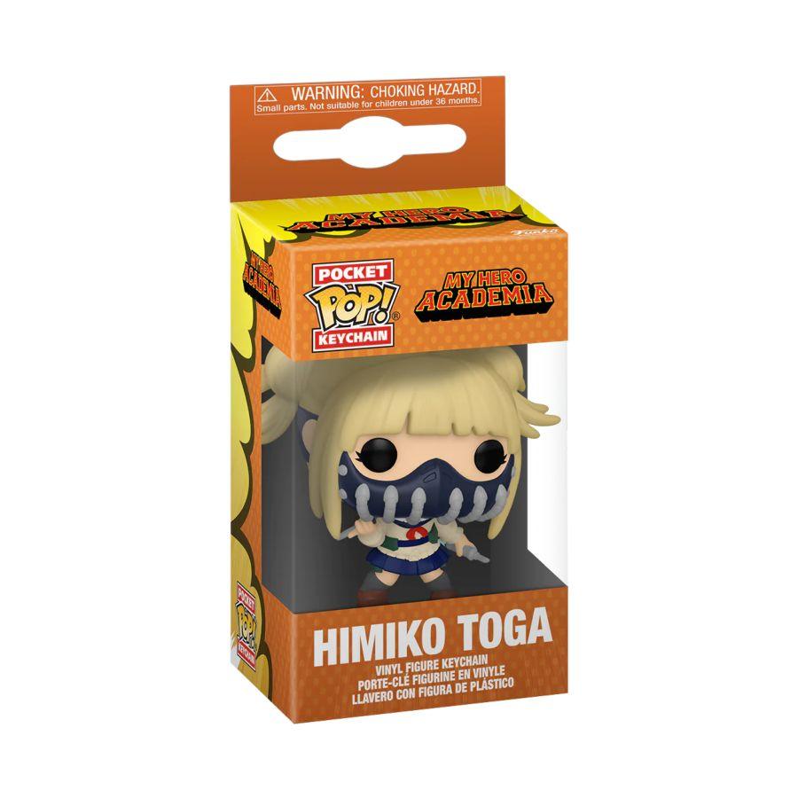 FUN75563 My Hero Academia - Toga with Mask Pop! Keychain - Funko - Titan Pop Culture