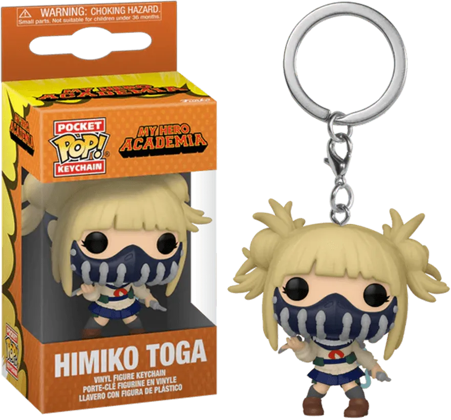 FUN75563 My Hero Academia - Toga with Mask Pop! Keychain - Funko - Titan Pop Culture