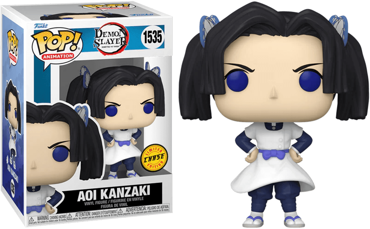 FUN75570CBUNDLE Demon Slayer - Aoi Kanzaki Pop! Vinyl - Chase Bundle - Funko - Titan Pop Culture