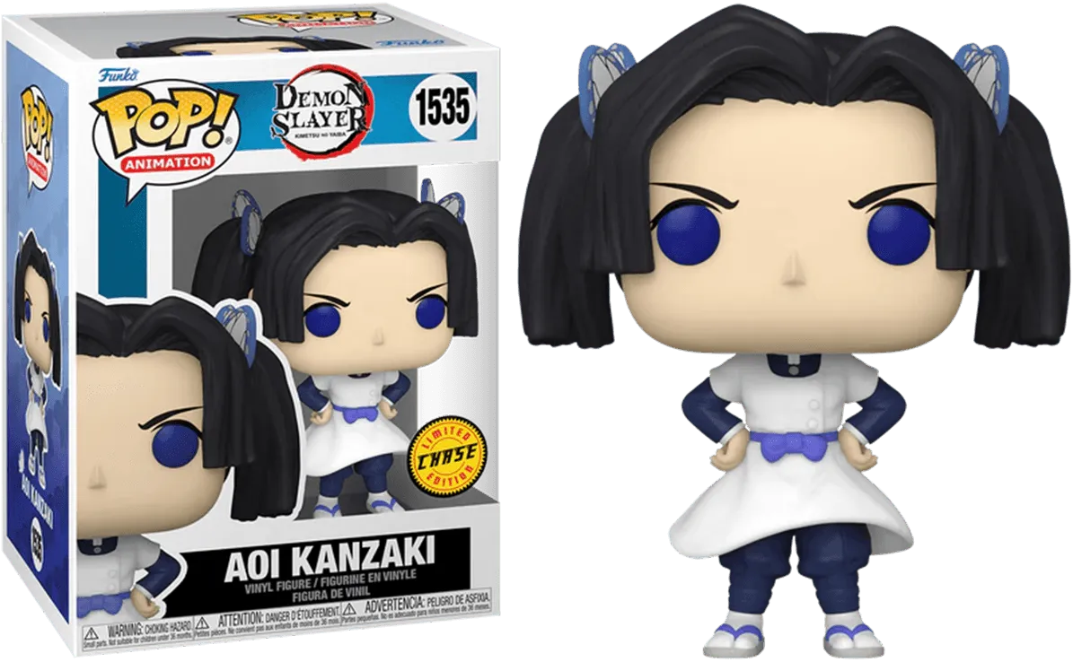 FUN75570CBUNDLE Demon Slayer - Aoi Kanzaki Pop! Vinyl - Chase Bundle - Funko - Titan Pop Culture