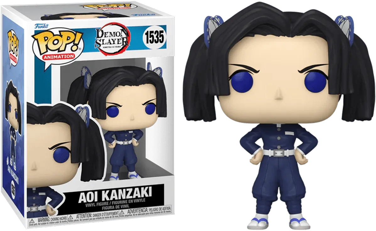 FUN75570CBUNDLE Demon Slayer - Aoi Kanzaki Pop! Vinyl - Chase Bundle - Funko - Titan Pop Culture