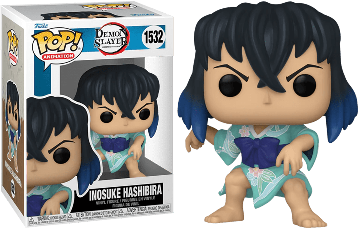 FUN75572 Demon Slayer - Inosuke Hashibira (Kimono) Pop! Vinyl - Funko - Titan Pop Culture