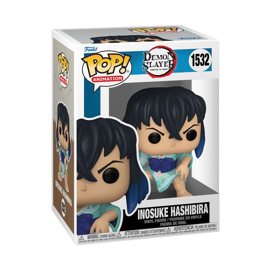 FUN75572 Demon Slayer - Inosuke Hashibira (Kimono) Pop! Vinyl - Funko - Titan Pop Culture