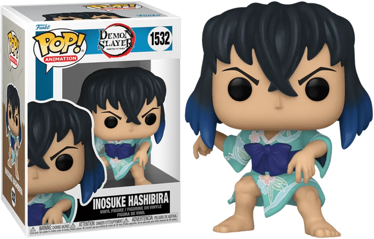 FUN75572 Demon Slayer - Inosuke Hashibira (Kimono) Pop! Vinyl - Funko - Titan Pop Culture