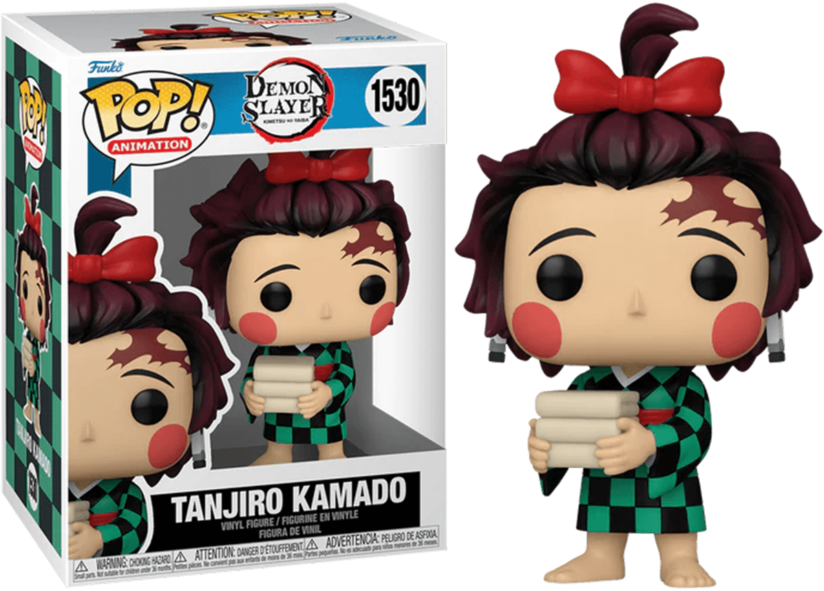 FUN75573 Demon Slayer - Tanjiro Kamado (Kimono) Pop! Vinyl - Funko - Titan Pop Culture