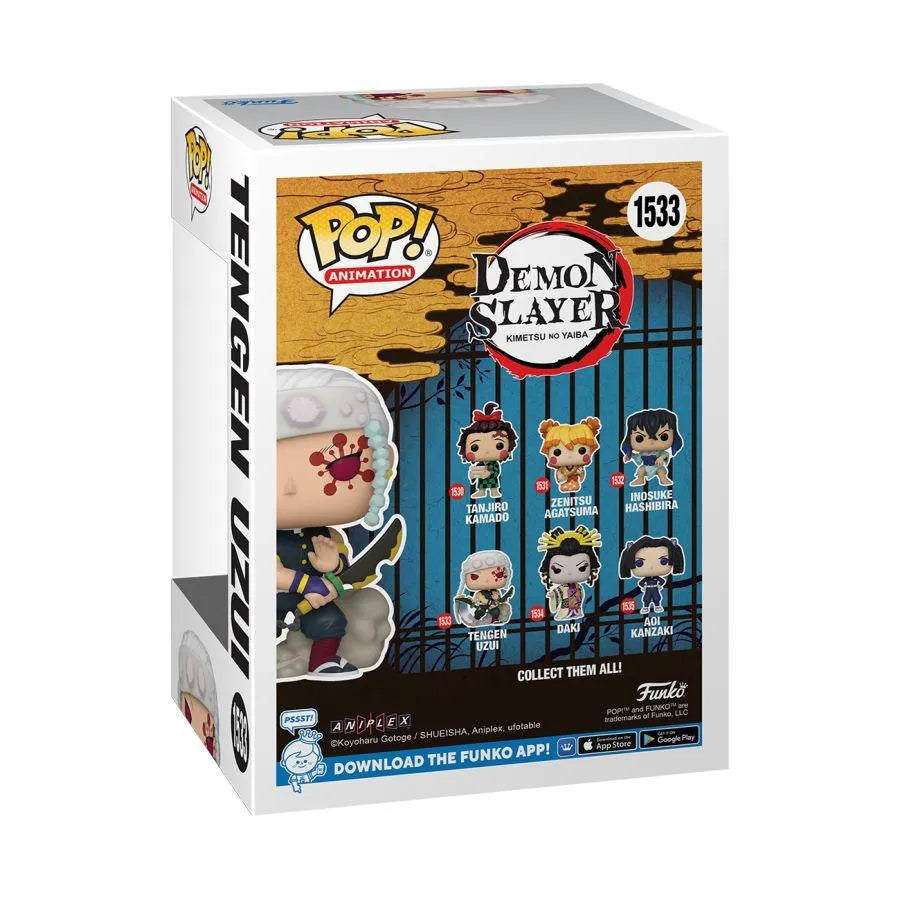 FUN75574CBUNDLE Demon Slayer - Tengen Uzui Pop! Vinyl - Chase Bundle - Funko - Titan Pop Culture