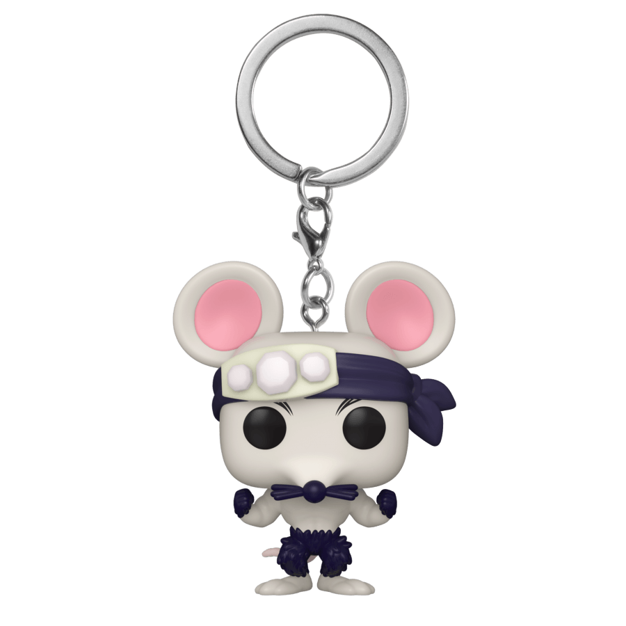 FUN75577 Demon Slayer - Muscle Mouse Pop! Keychain - Funko - Titan Pop Culture