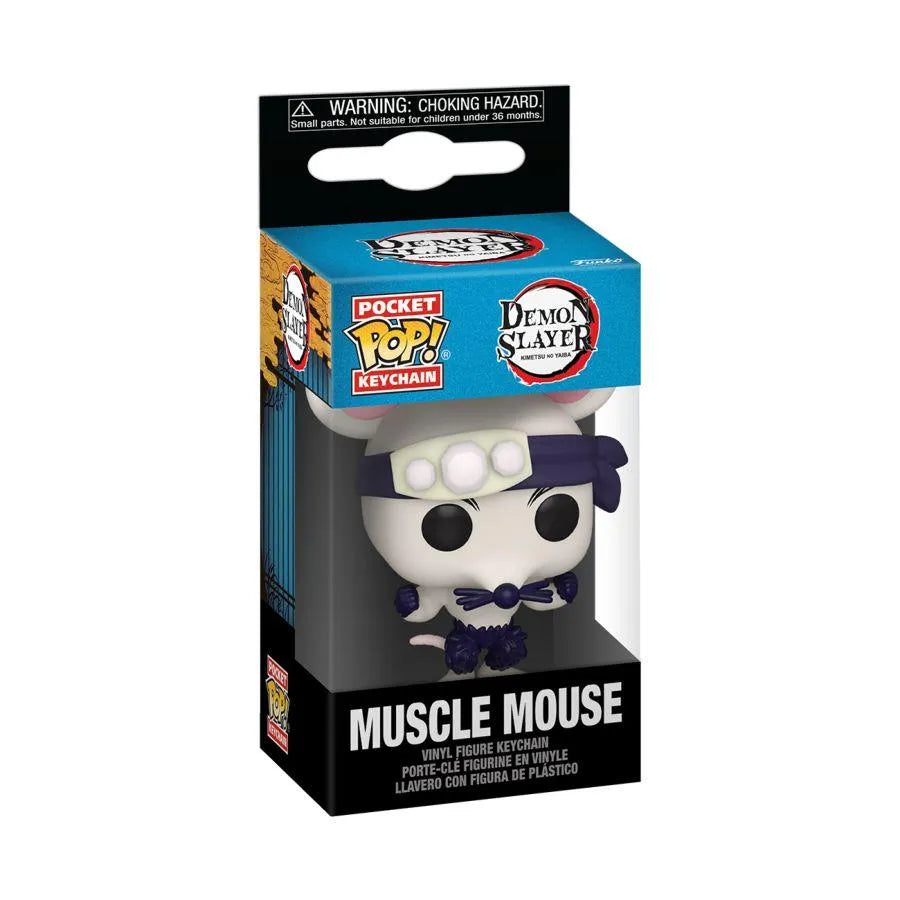 FUN75577 Demon Slayer - Muscle Mouse Pop! Keychain - Funko - Titan Pop Culture