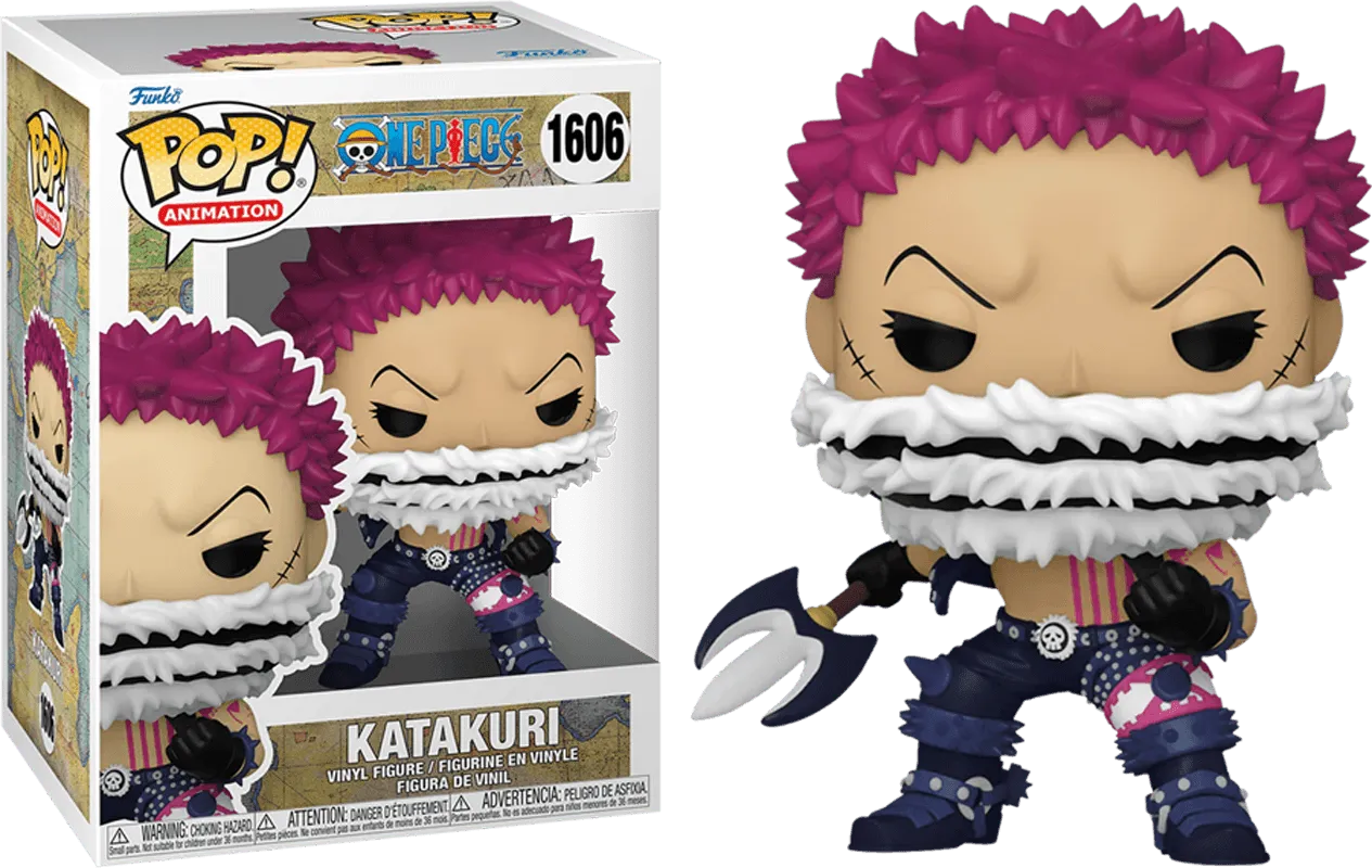 FUN75579 One Piece - Katakuri Pop! Vinyl - Funko TBA - Titan Pop Culture