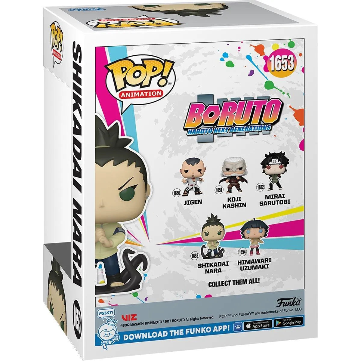 FUN75600 Boruto: Naruto Next Generations - Shikadai Nara Pop! Vinyl - Funko - Titan Pop Culture