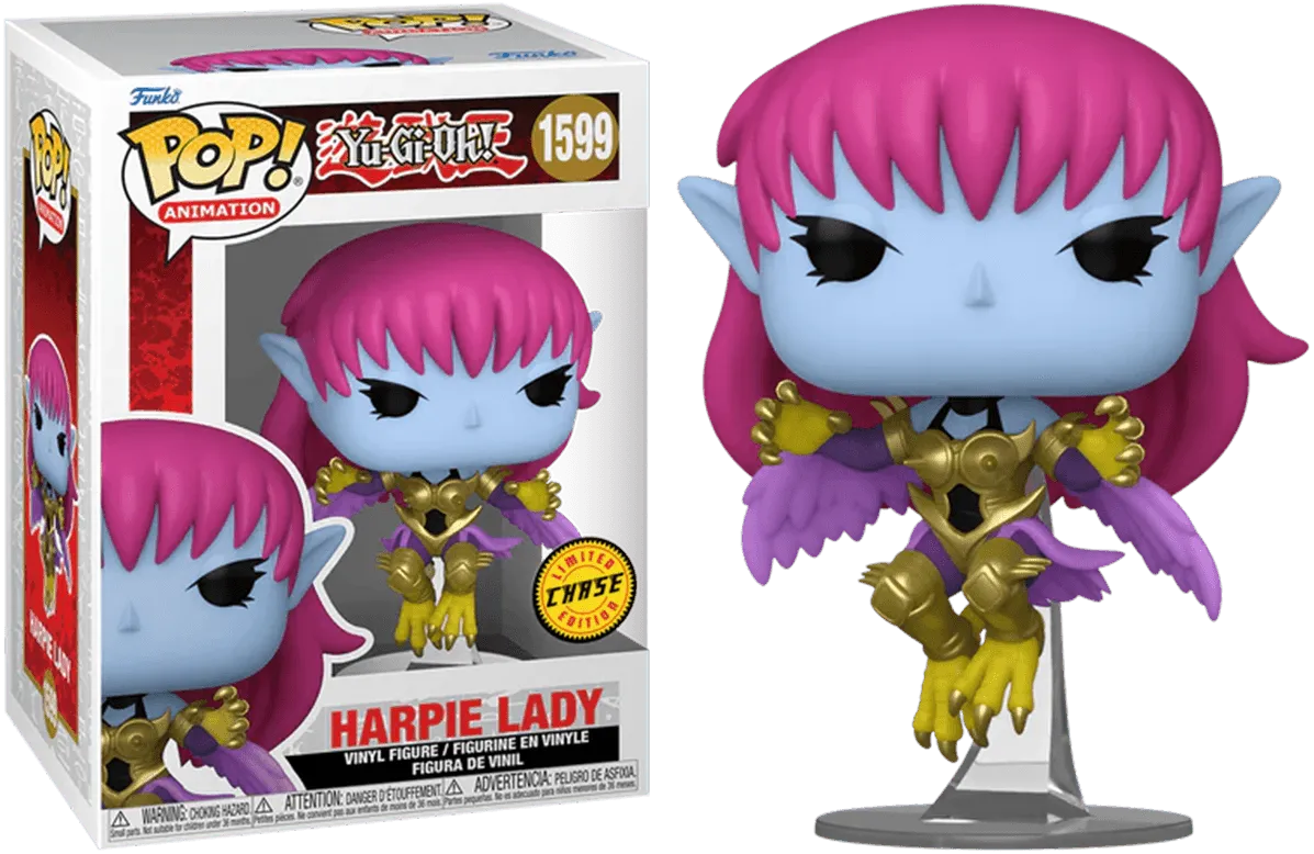 FUN75607CASE Yu-Gi-Oh! - Harpie Lady Pop! Vinyl - Chase Case - Funko - Titan Pop Culture