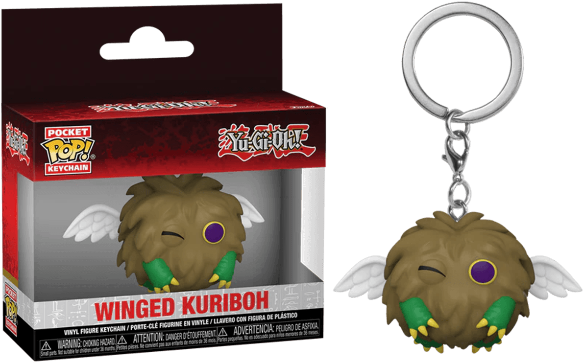 FUN75609 Yu-Gi-Oh! - Winged Kuriboh Pop! Keychain - Funko - Titan Pop Culture