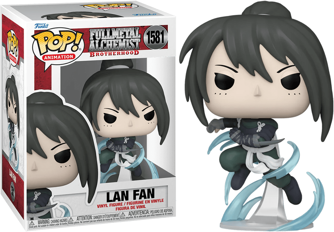 FUN75619 Fullmetal Alchemist: Brotherhood - Lan Fan Pop! Vinyl - Funko - Titan Pop Culture