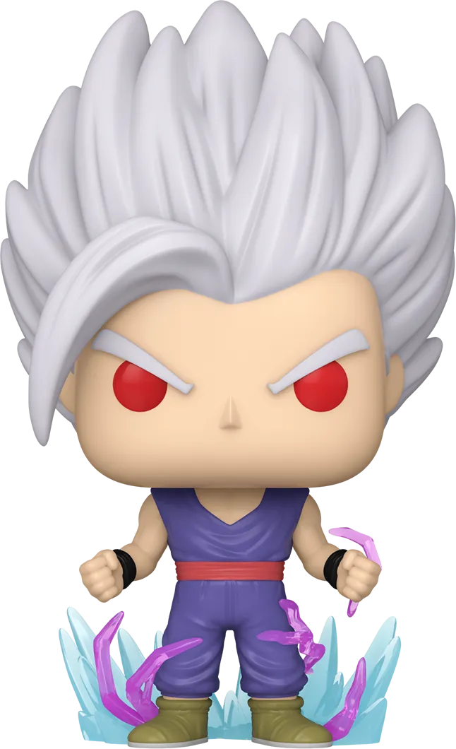 Dragon Ball Super: Superhéroe - Son Gohan (Bestia) Pop! Vinilo - Paquete Chase / Estuche