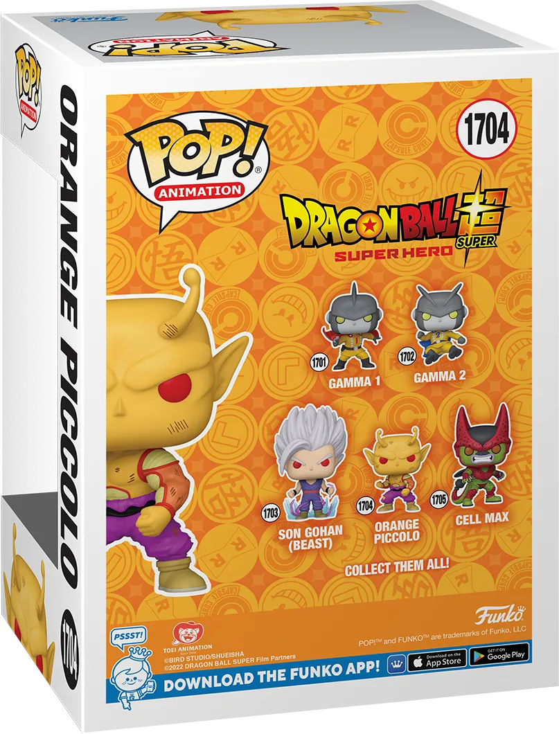 FUN75637 Dragon Ball Super: Super Hero - Orange Piccolo Pop! Vinyl - Funko - Titan Pop Culture