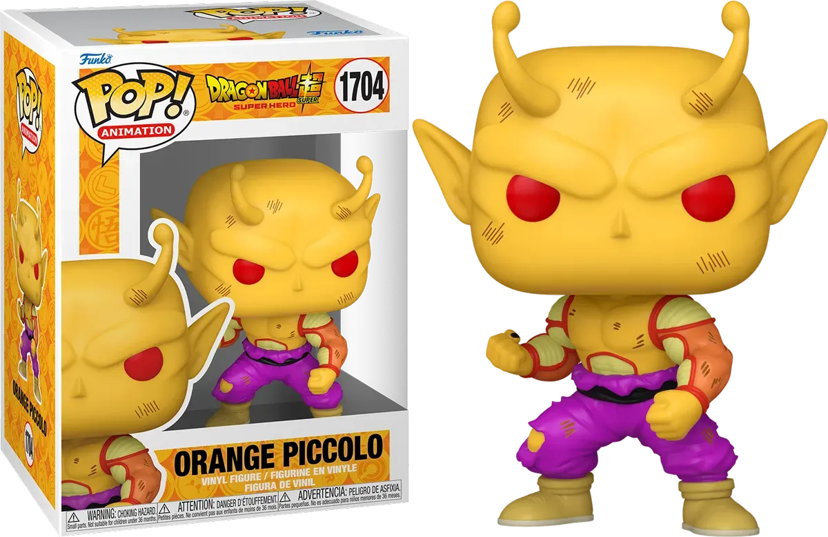 Dragon Ball Super: Super Hero - Orange Piccolo Pop! Vinyl - Titan Pop Culture