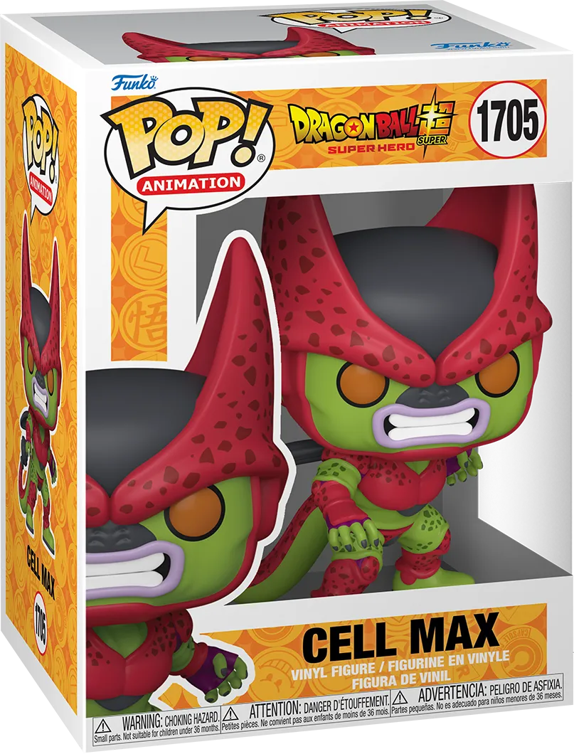 FUN75639 Dragon Ball Super: Super Hero - Cell Max Pop! Vinyl - Funko TBA - Titan Pop Culture