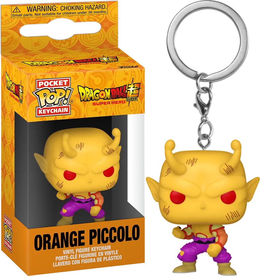 FUN75641 Dragon Ball Super: Super Hero - Orange Piccolo Pop! Keychain - Funko - Titan Pop Culture