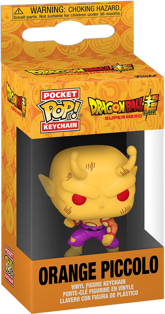 FUN75641 Dragon Ball Super: Super Hero - Orange Piccolo Pop! Keychain - Funko - Titan Pop Culture