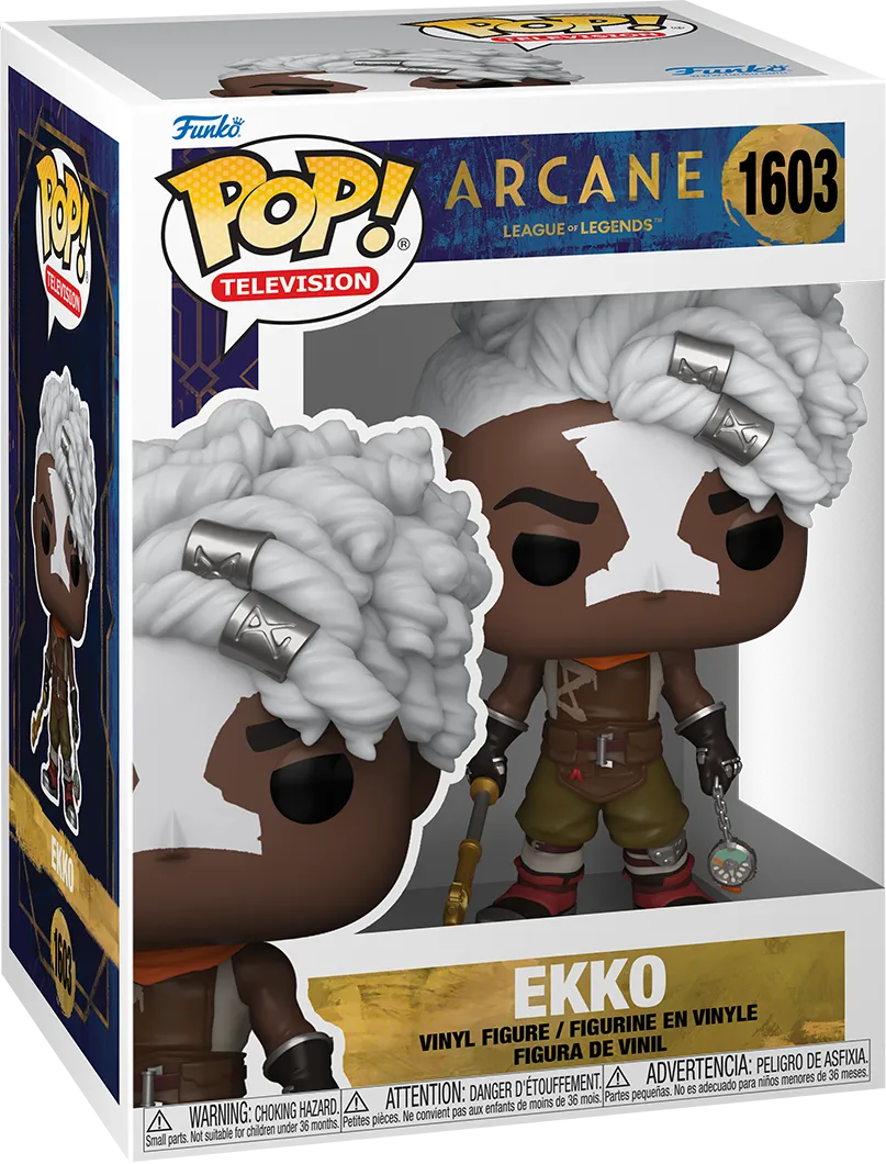 FUN75648 Arcane: League of Legends (TV) - Ekko Pop! Vinyl - Funko TBA - Titan Pop Culture