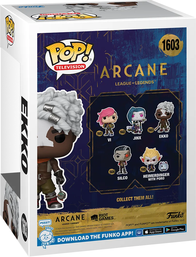 FUN75648 Arcane: League of Legends (TV) - Ekko Pop! Vinyl - Funko TBA - Titan Pop Culture