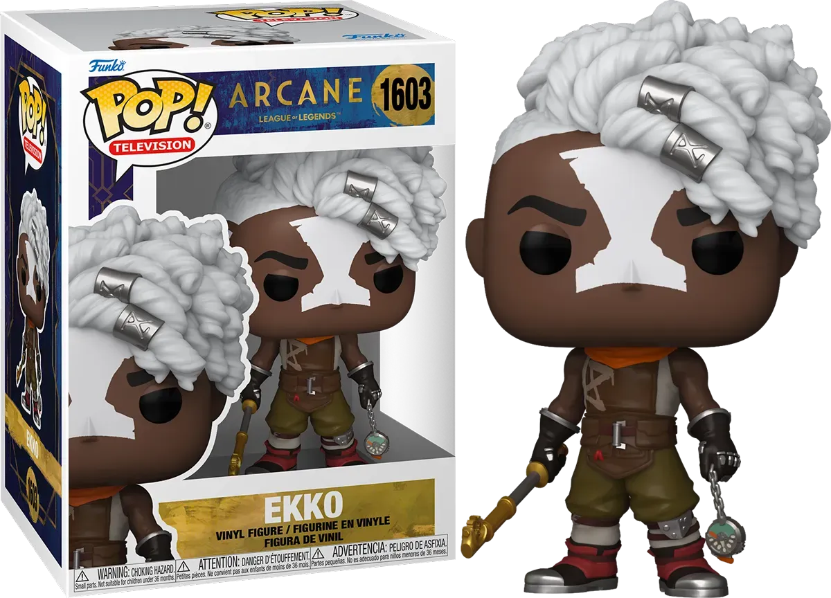 FUN75648 Arcane: League of Legends (TV) - Ekko Pop! Vinyl - Funko TBA - Titan Pop Culture