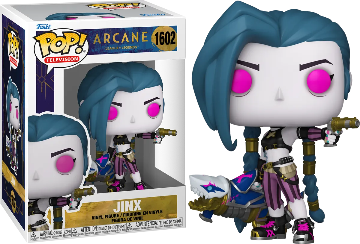 FUN75649 Arcane: League of Legends (TV) - Jinx Pop! Vinyl - Funko TBA - Titan Pop Culture