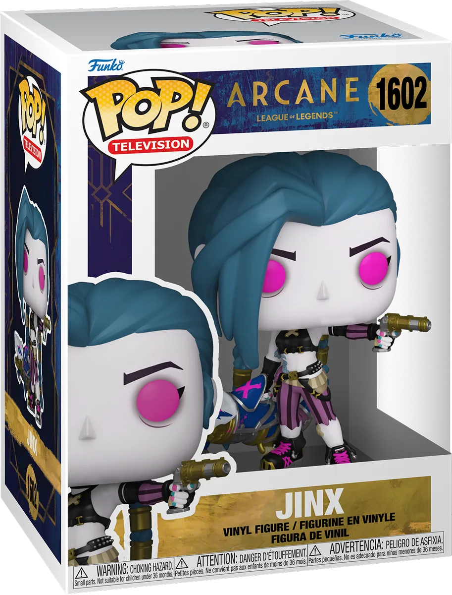 FUN75649 Arcane: League of Legends (TV) - Jinx Pop! Vinyl - Funko TBA - Titan Pop Culture