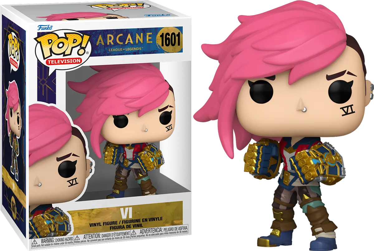 FUN75652 Arcane: League of Legends (TV) - Vi Pop! Vinyl - Funko - Titan Pop Culture