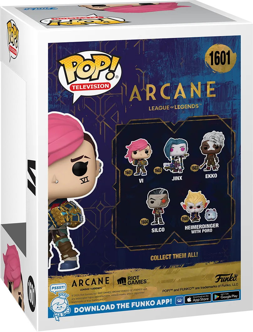 FUN75652 Arcane: League of Legends (TV) - Vi Pop! Vinyl - Funko - Titan Pop Culture