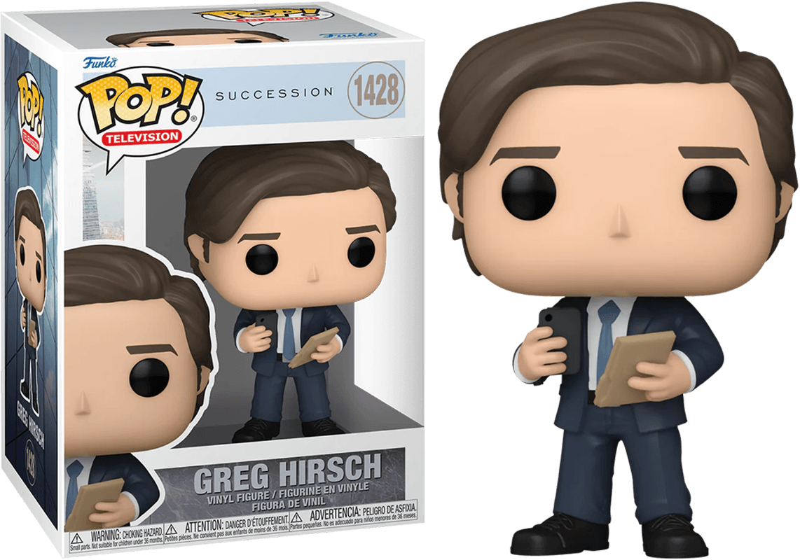 FUN75654 Succession - Greg Hirsch Pop! Vinyl - Funko - Titan Pop Culture