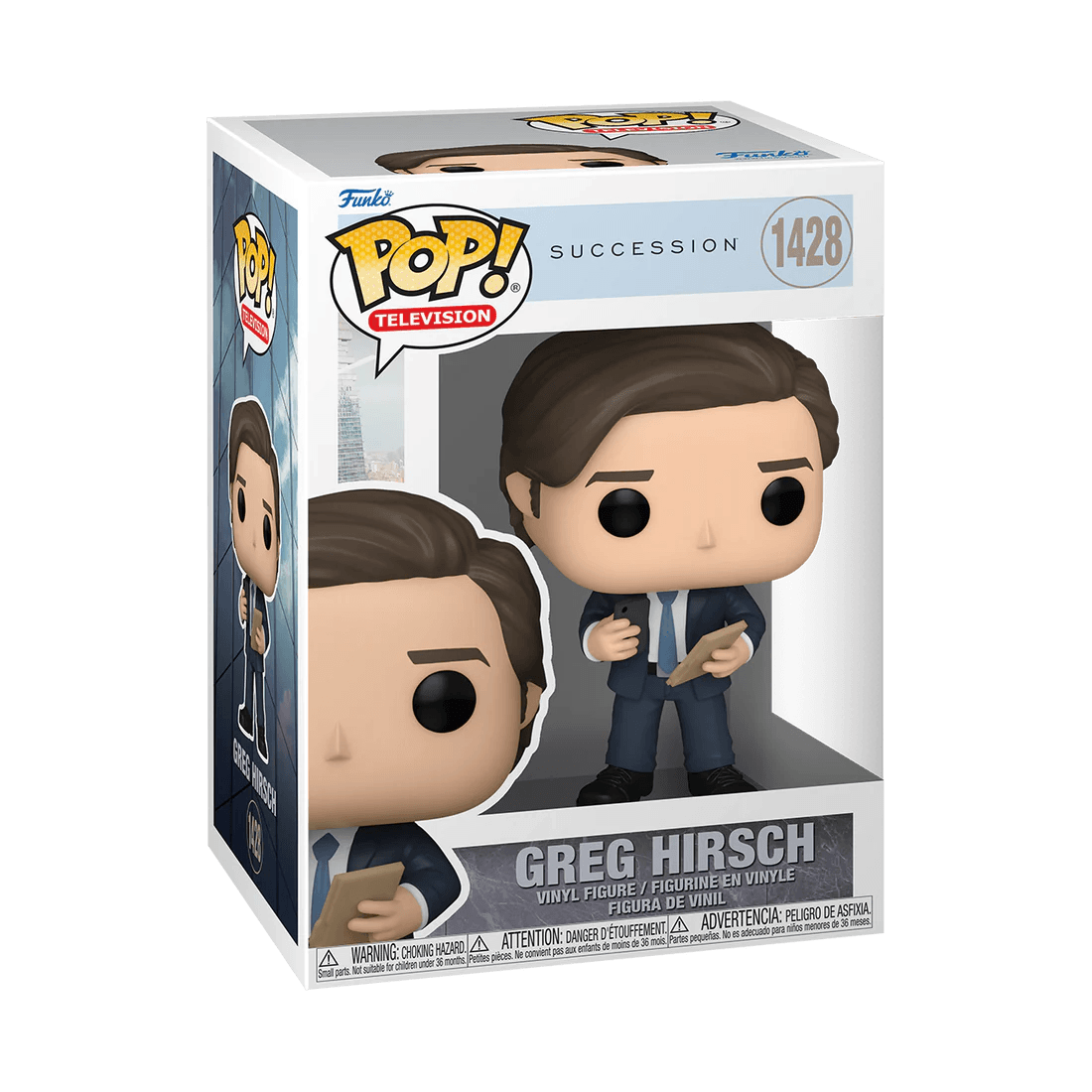 FUN75654 Succession - Greg Hirsch Pop! Vinyl - Funko - Titan Pop Culture