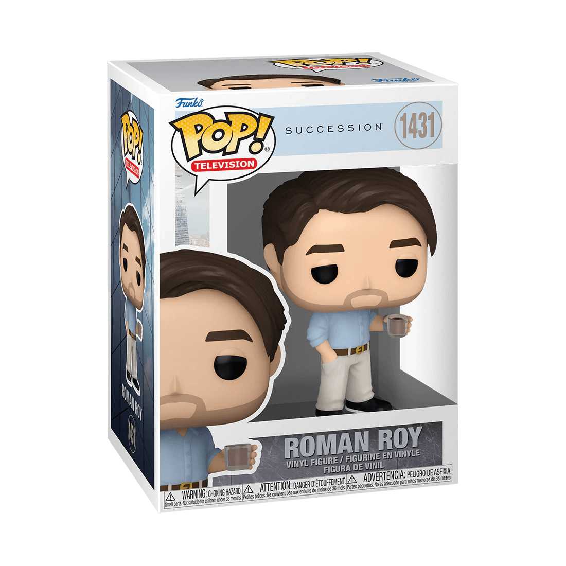 FUN75657 Succession - Roman Roy Pop! Vinyl - Funko - Titan Pop Culture