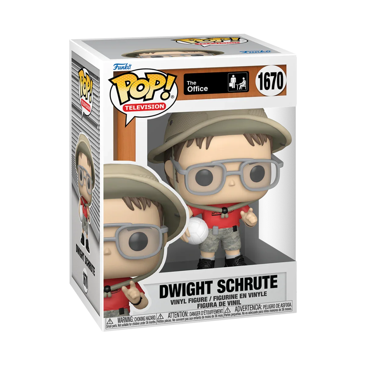 The Office - Dwight Schrute (Volleyball) Pop! Vinyl